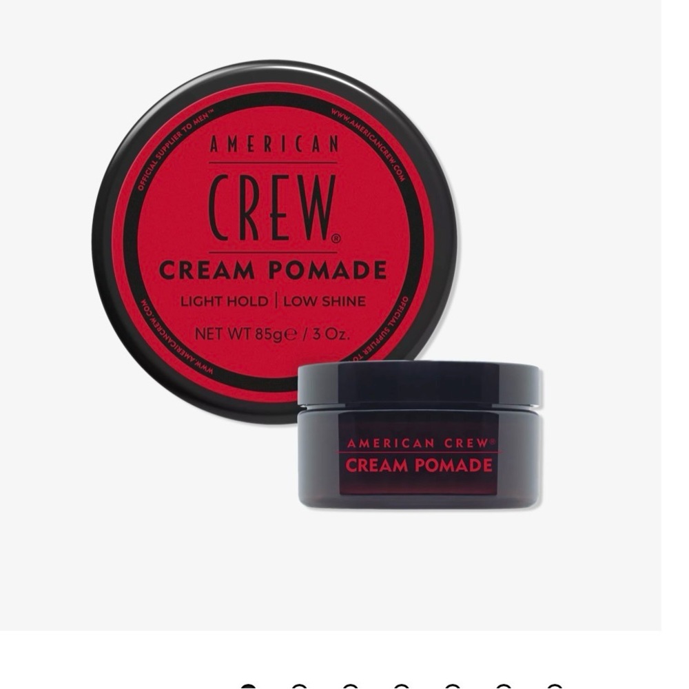 American Crew Cream Pomade —Light Hold Pomade for Men